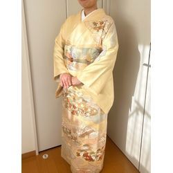 ご子息の卒業式　訪問着　ボブヘアのアップの画像1