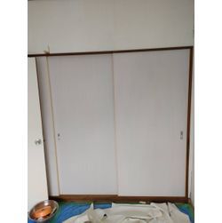 クロス貼り可能な引戸を製作！の画像1