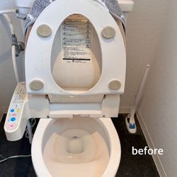 ＼(^-^ )掃除〜トイレ〜の画像1