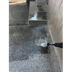 お盆も休まず稼働！休日は自宅の駐車場を洗浄しましたの画像2