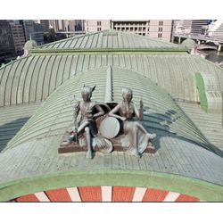 中之島公会堂の屋根の上　実は・・・の画像2