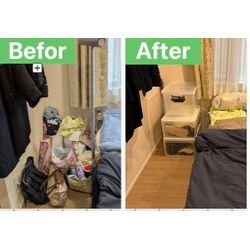 引越しから2年たった寝室の片づけの画像3