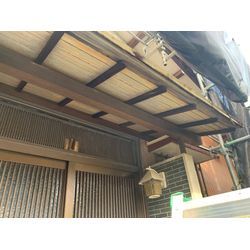 玄関庇の修繕の画像1