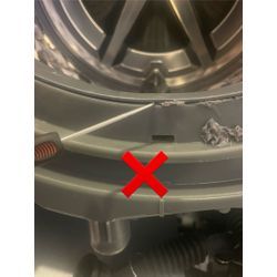 Panasonic脱水受けカバーの掃除での注意点の画像3