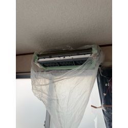 男の隠れ家のエアコンクリーニングの画像2