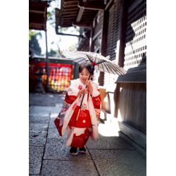 三宅八幡宮にて753撮影の画像1