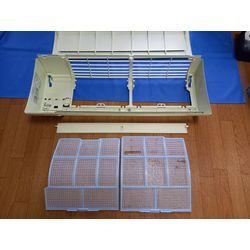 日立2006年製ノーマルエアコンのクリーニングの画像2