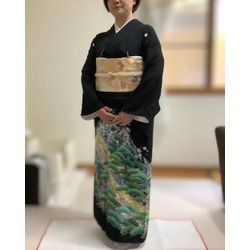黒留袖お客様（金沢市M様）の画像1