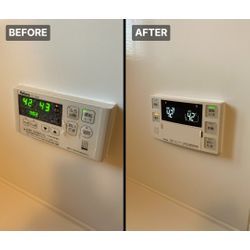 川口市/戸建て/エコジョーズ/配管カバー/排気カバーの画像2