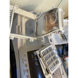 日立ビッグドラム 乾燥の乾きが悪い…原因はフラップが動かず！交換で復活！の画像1