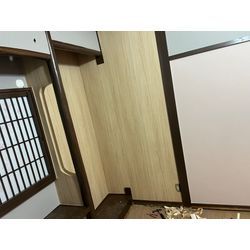 砂壁の和室にもクロス（壁紙）は貼れます！の画像2