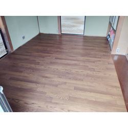 名古屋市名東区｜和室を寝室へバリアフリー床リフォーム（クッションフロア施工）の画像1