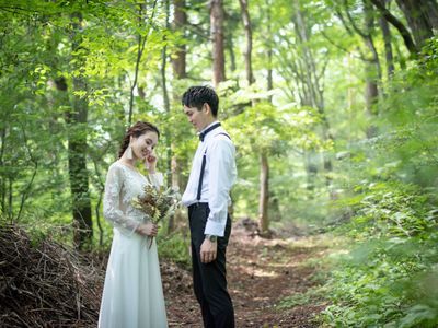 <女性カメラマン>軽井沢にて400組以上の結婚式の撮影実績♪