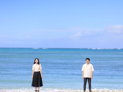『楽しさと愛のあるカップル写真を！』ドローン使用可能！
