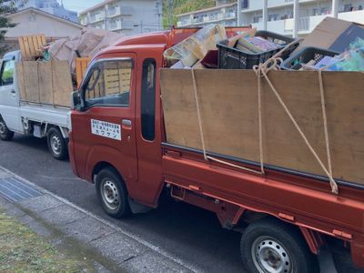 ◆多岐にわたる業務経験豊富◆迅速ていねいに対応いたします【軽トラック積み放題】
