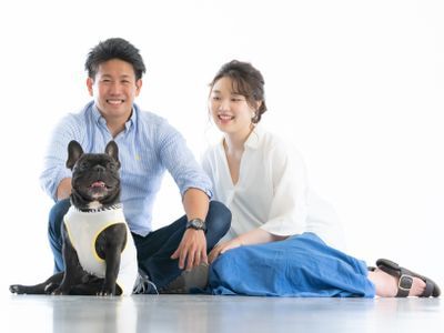 カップル、ファミリー、ワンちゃん大歓迎　ワンちゃんが大好物なカメラマンです