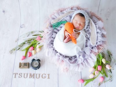 【ニューボーンフォト】生まれたての感動をカタチに＊５月末まで平日割引１９８００円