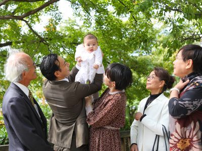 ２児ママ♪衣装有・日程変更無料、２時間撮影で動画&２名対応、自宅&神社OK！