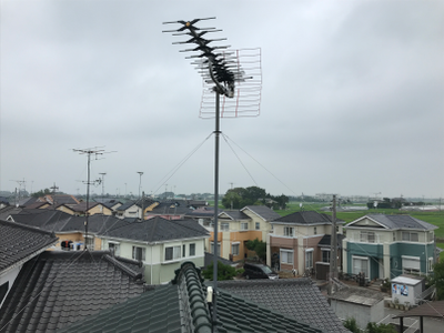 アンテナ取り付け及び修理