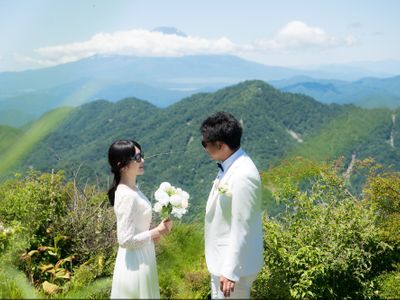 登山ウエディングフォト