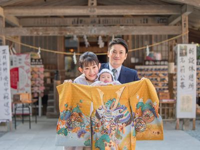 《全データ付！追加料金なし★》年間50組以上のお宮参り写真を撮影しております☆