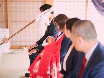 ～　お宮参り記念　赤ちゃんの健やかな一歩を写す　～