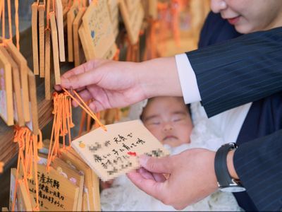 ～　お宮参り記念　赤ちゃんの健やかな一歩を写す　～