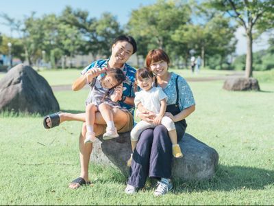 素敵な家族写真を撮影します！