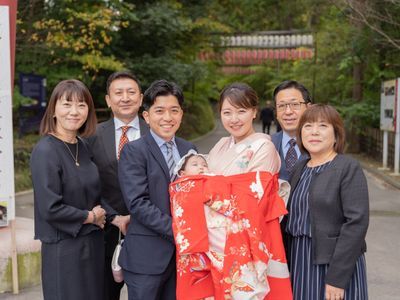 一生に一度のお宮参り　自然な笑顔で写真を残しましょう