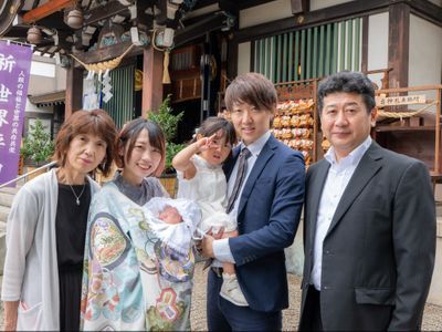 一生に一度のお宮参り　自然な笑顔で写真を残しましょう