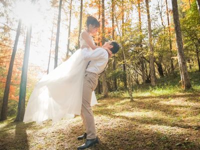 ウェディングの前撮りならお任せください！