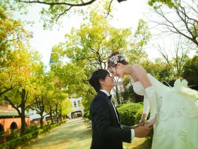 人気ドレスショップだから可能なワンランク上のデザインが豊富なウエディングフォト