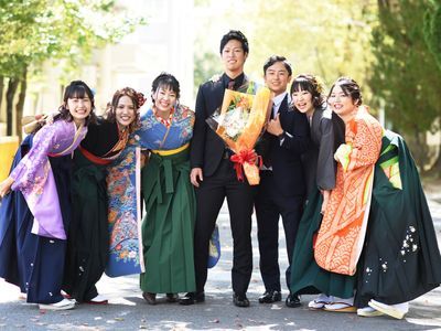 それぞれの節目の記念写真を、思い出いっぱいの場所で撮影します！