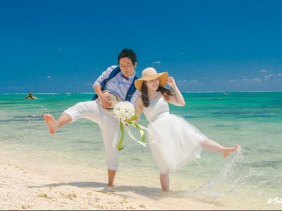 《沖縄県石垣島拠点》大自然の絶景ポイントを堪能しながらスナップウェディング撮影