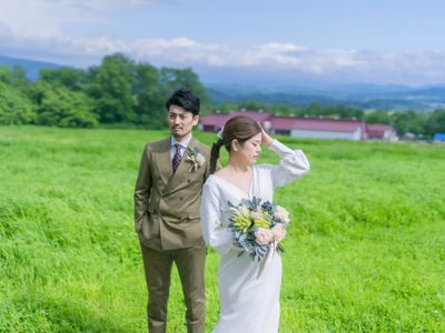 ＜北海道ロケーションカップルフォト＞-エンゲージメントフォト-