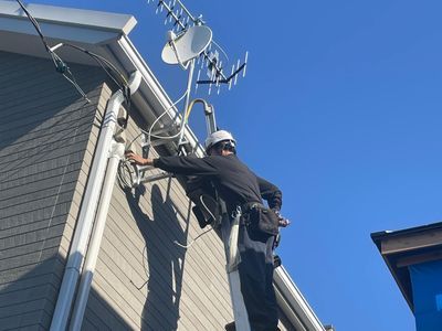 月400件以上の作業経験で導きます！アンテナ工事のプロフェッショナル。