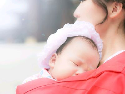 お宮参りの出張撮影。3日以上先の予約不可