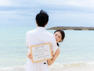 直前でもご予約可能！沖縄エリアNo１実績あり！【前撮り撮影】ブーケ無料貸出中！