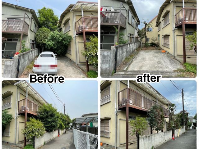 ☆明るいお庭へ大変身！笑顔にさせてみせます^^　難所・高所作業は得意分野です☆