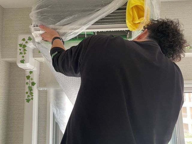 冬本番前にエアコンをぜひキレイに☆丁寧に洗浄させていただきます！