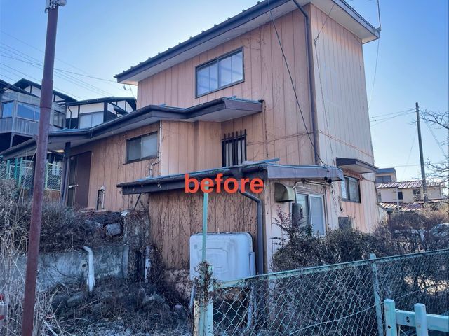 別荘塗装歴20年！信州の別荘地ならではの高耐久木部塗装。サービスの画像