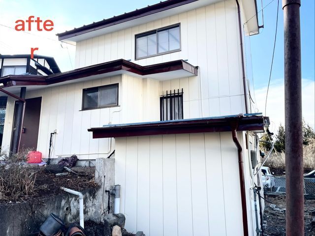 別荘塗装歴20年！信州の別荘地ならではの高耐久木部塗装。サービスの画像