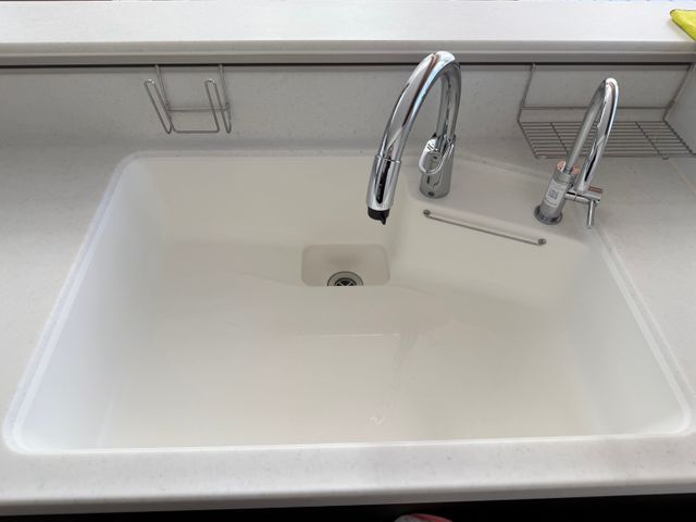 ☆キッチンクリーニング☆排水管の臭いもしっかり取ります☆