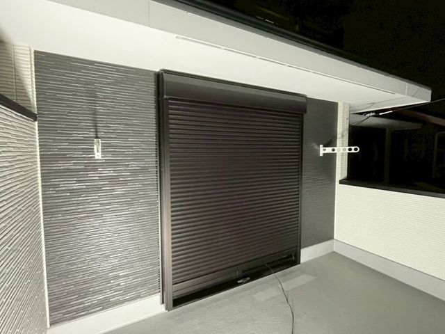 後付けシャッター取付工事