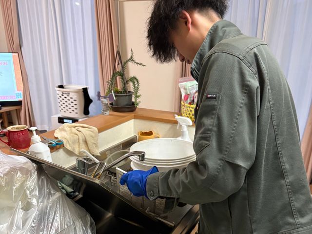 レンジフード清掃