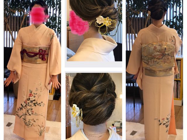 ★髪飾りプレゼント大好評★着付13000円でヘアセット込料金★成人式七五三受付中