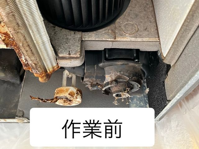 家庭用天井埋込みエアコンオーガニック洗剤クリーニング（1・2方向）