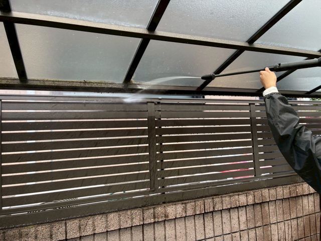 カーポート洗浄