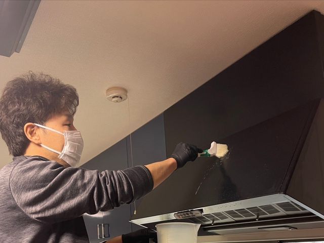 レンジフード油取りクリーニング