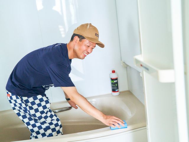 ☆頑固な水アカや皮脂汚れカビもスッキリ！☆輝きを放つお風呂でリラックスタイムを☆